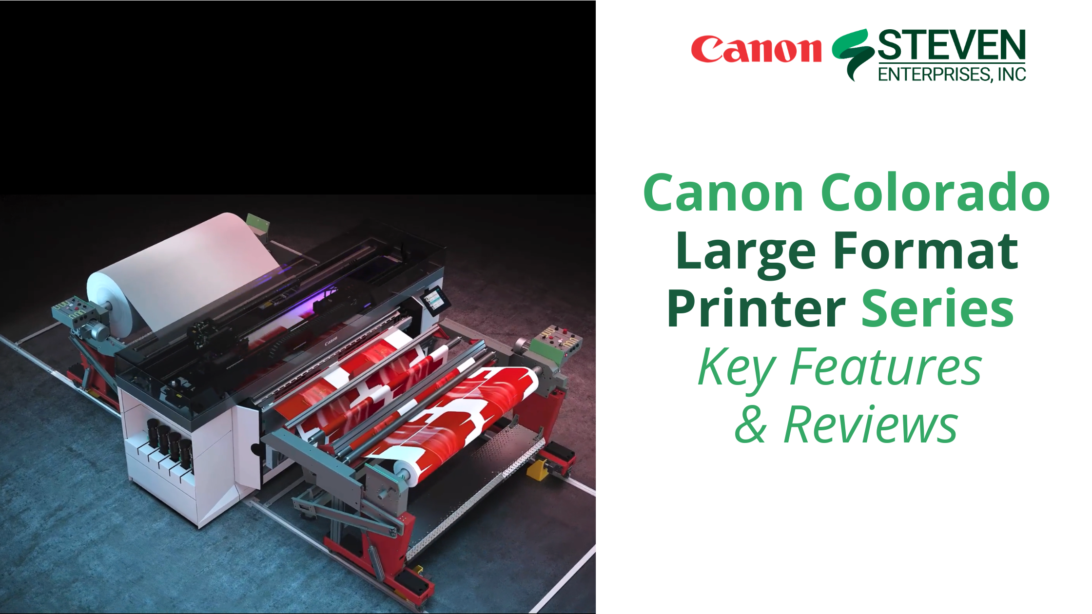 Canon Colorado Series - Everything you need to know about the new printer