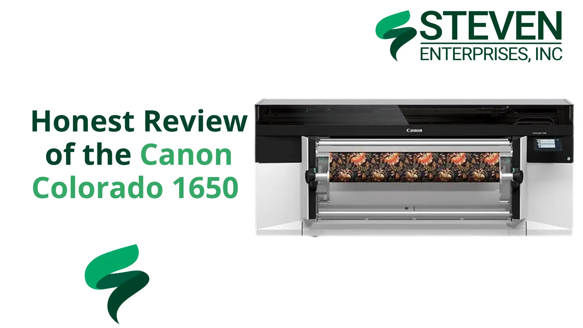 Honest Review of the Canon Colorado 1650